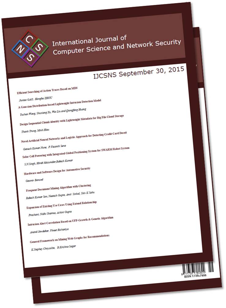 IJCSNS  International Journal of Computer Science and Network Security